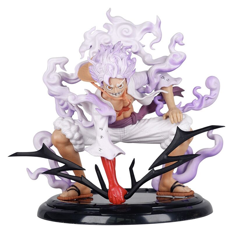 20cm Nika Luffy Gear 5 Sun God Figure: One Piece Joy Boy Action Statue