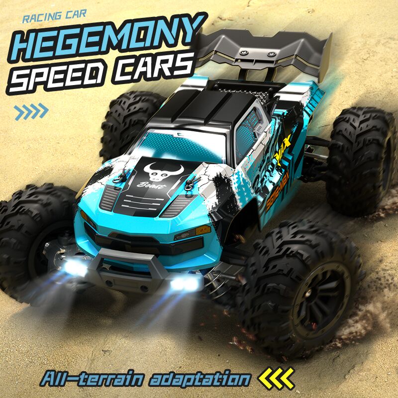 NEW 1:16 4WD RC Car 80KM/H With LED Lights Remote Control Cars Off-Road Control Trucks High - Image 4