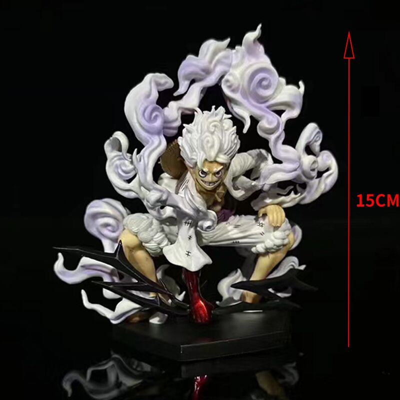 20cm Nika Luffy Gear 5 Sun God Figure: One Piece Joy Boy Action Statue - Image 2