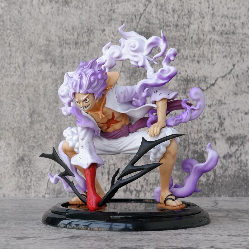 20cm Nika Luffy Gear 5 Sun God Figure: One Piece Joy Boy Action Statue - Image 4