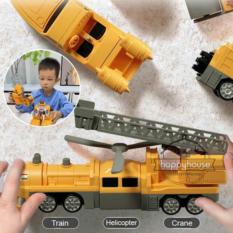 Magnetic Transform Engineering Car: Assembled Toys for Toddlers - Image 3