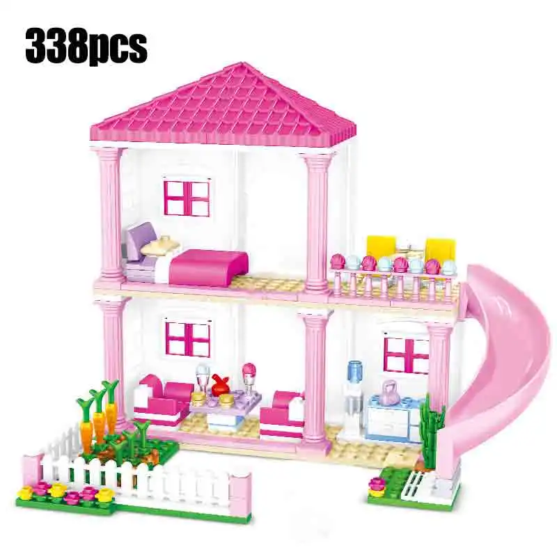Building Set City House Summer Holiday Villa Castle - Image 6