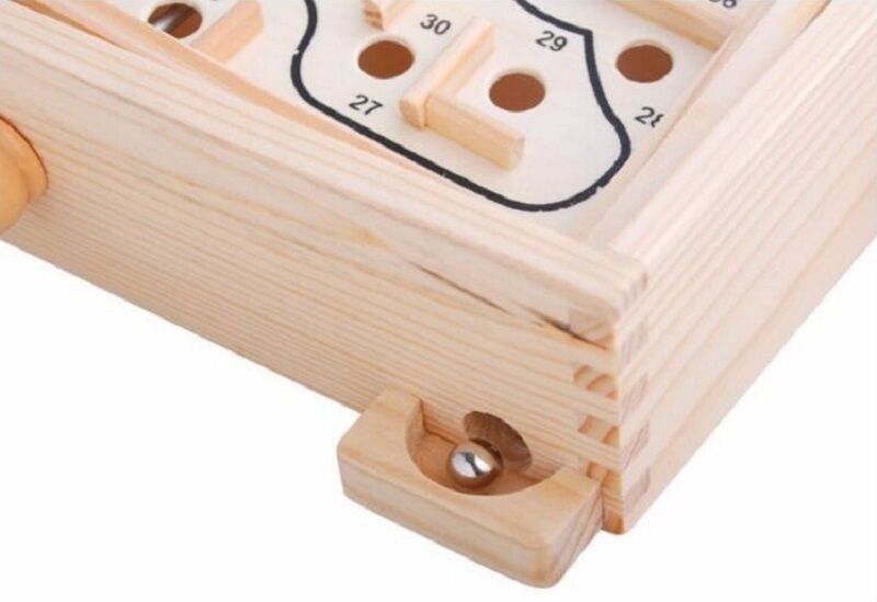 Labyrinth Wooden Rolling Ball Toy Maze Game - Image 2