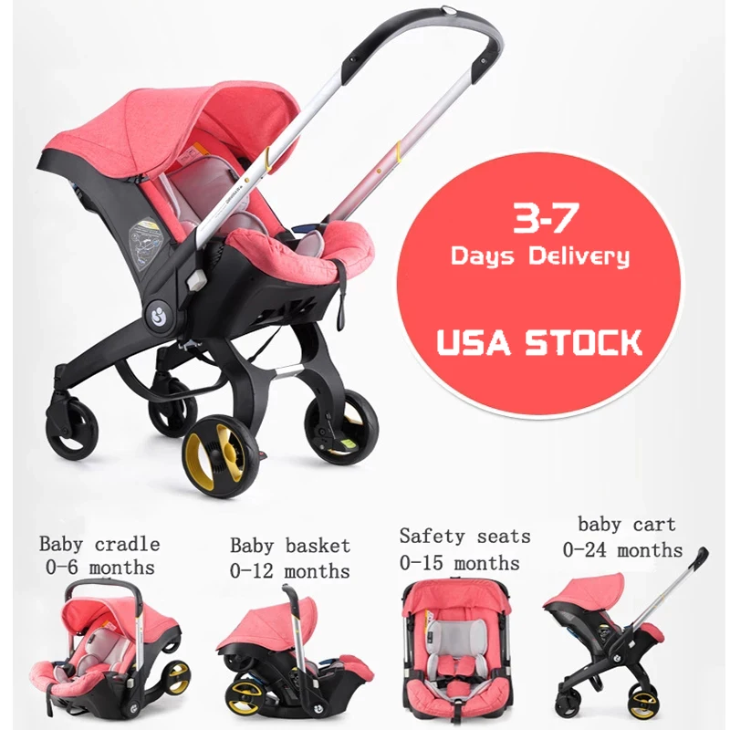 Baby Stroller Multifunctional Car Seat 3 in 1 For Newborn Prams Infant Buggy Safety Cart Carriage 1