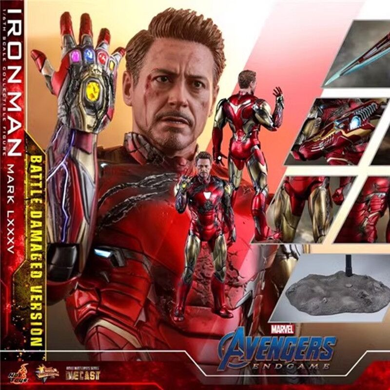 Battle-Worn Brilliance: Hot Toys Iron Man Mk85 Marvel Avengers 4 Battle Damaged Edition