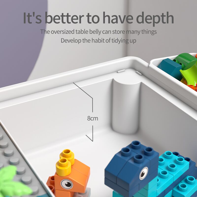 Ultimate Activity Set: Large Size Blocks Compatible with Classic Blocks for Water, Sand, and Activity Tables - Image 2