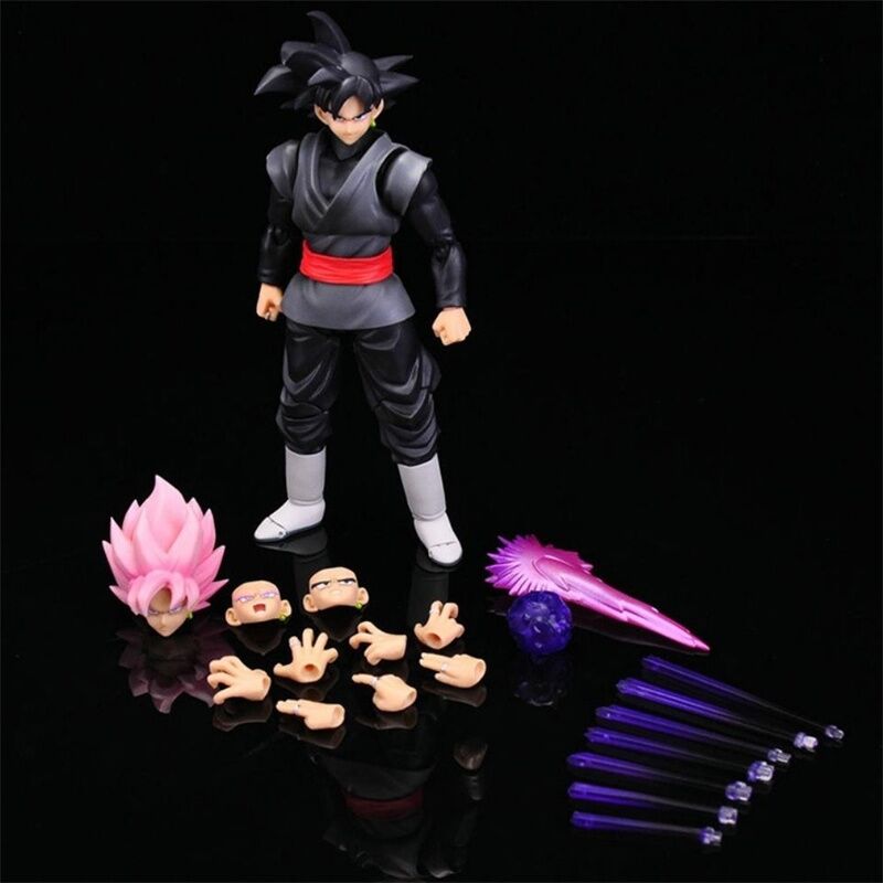 Dragon Ball Super Saiyan Black Goku & Zamasu Action Figure Set - Image 2