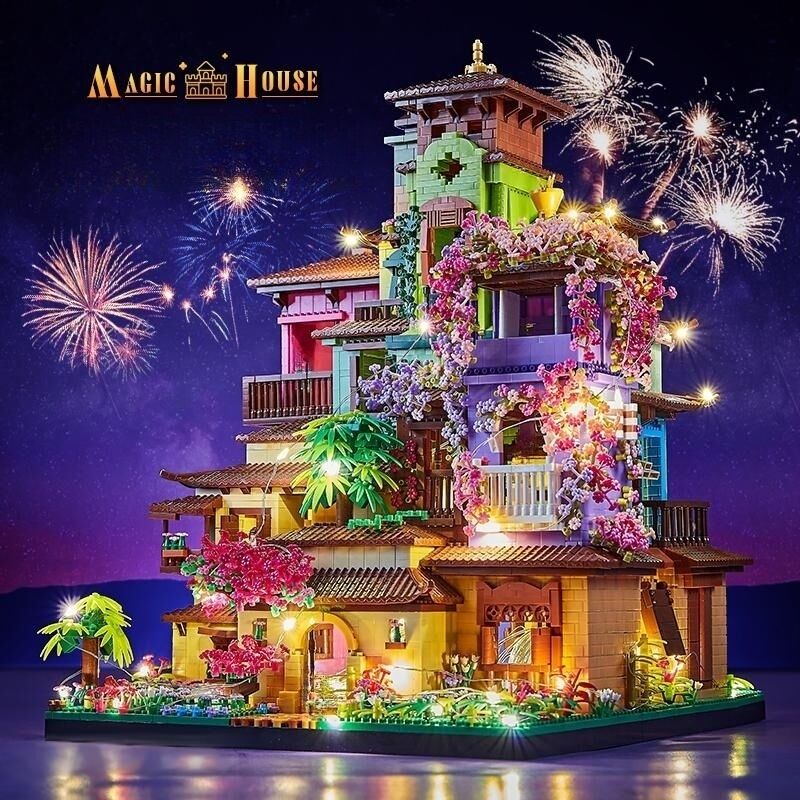 Experience the Beauty of Japanese Architecture 7080PCS Magic Castle Building Blocks - Image 3