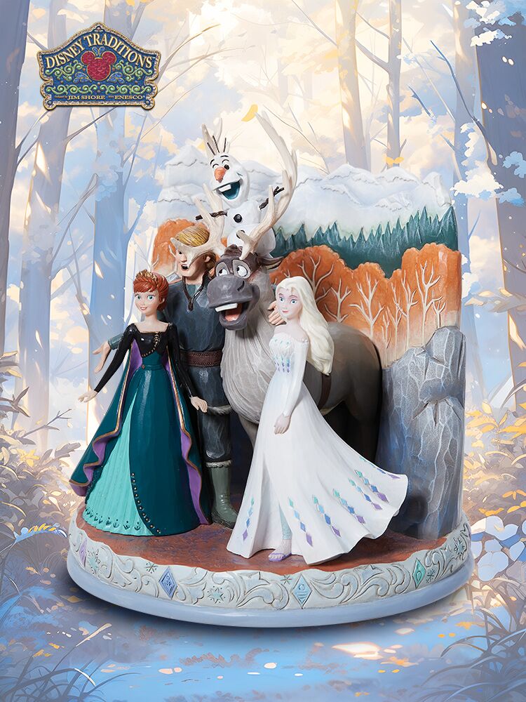 Frosted Royalty Disney Frozen Elsa Anna Handmade Desktop Decoration - Image 2