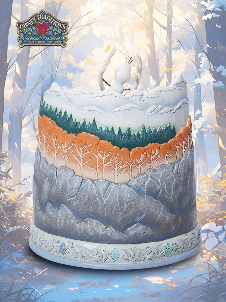 Frosted Royalty Disney Frozen Elsa Anna Handmade Desktop Decoration - Image 3