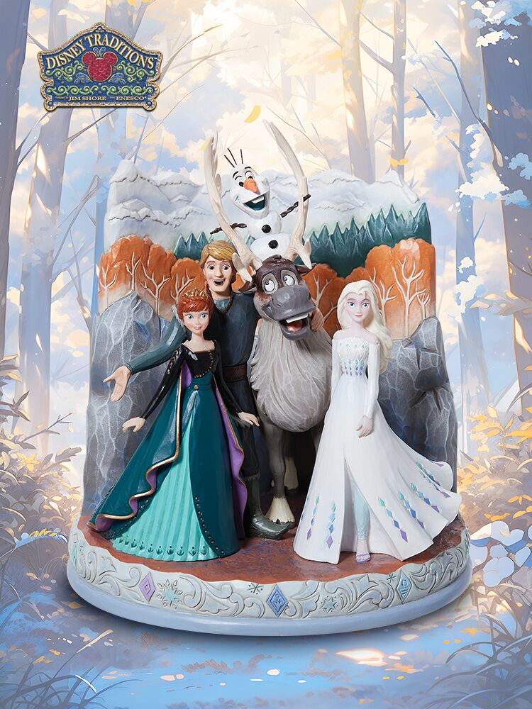 Frosted Royalty Disney Frozen Elsa Anna Handmade Desktop Decoration - Image 4