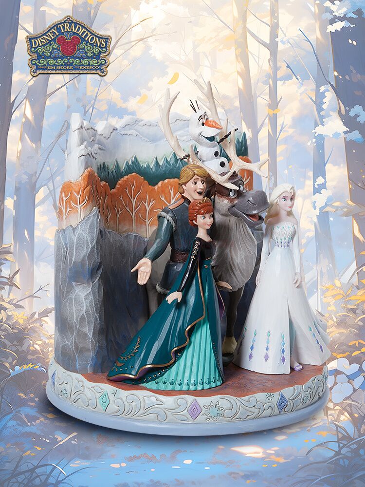 Frosted Royalty Disney Frozen Elsa Anna Handmade Desktop Decoration - Image 5