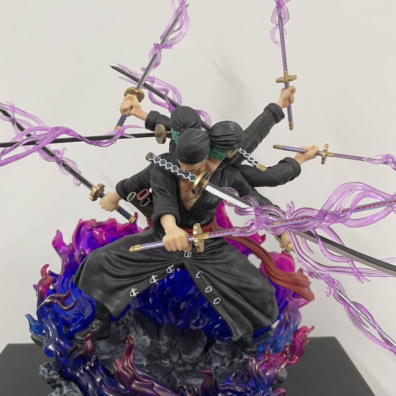 One Piece Zoro Figure Wano Onigashima 9 Swords - Image 4