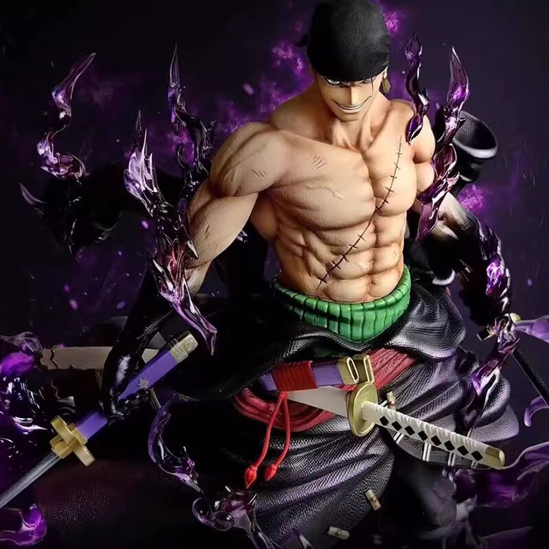 25cm Roronoa Zoro Action Figure: One Piece GK Sky Painting Main Model - Image 4