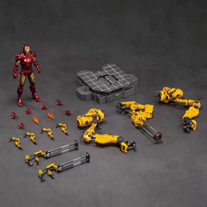 Iron Man MK4 Armor Removal Set: Glowing Superhero Figure - Image 4