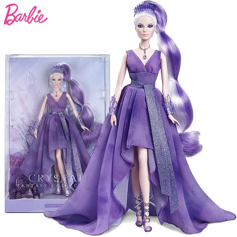 Enchanted Amethyst Barbie Signature Crystal Fantasy Doll