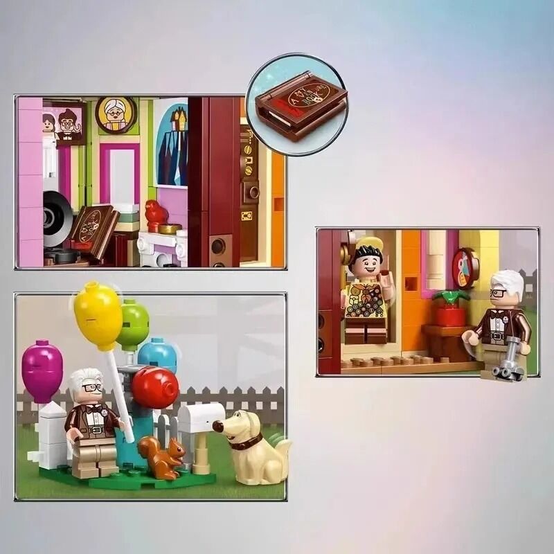 MINISO Disney Travels of Flying House: Up House Construction Model Kit - Image 4
