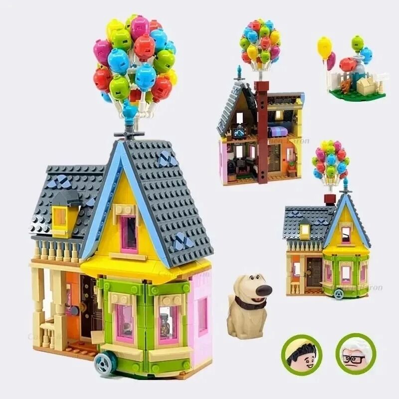 MINISO Disney Travels of Flying House: Up House Construction Model Kit - Image 5
