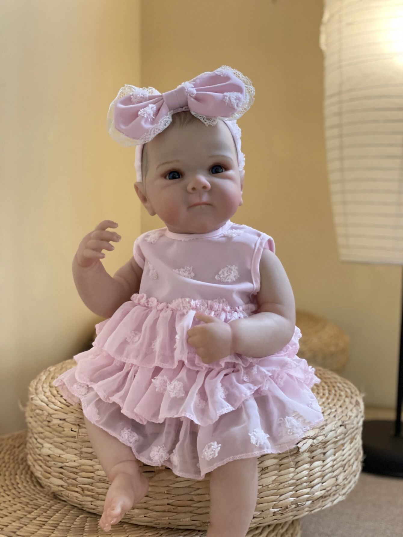 18-Inch Girls Bettie Full Silicone Vinyl Reborn Doll: Lifelike Painted Soft Skin Bebe for Children's Gift - Image 5