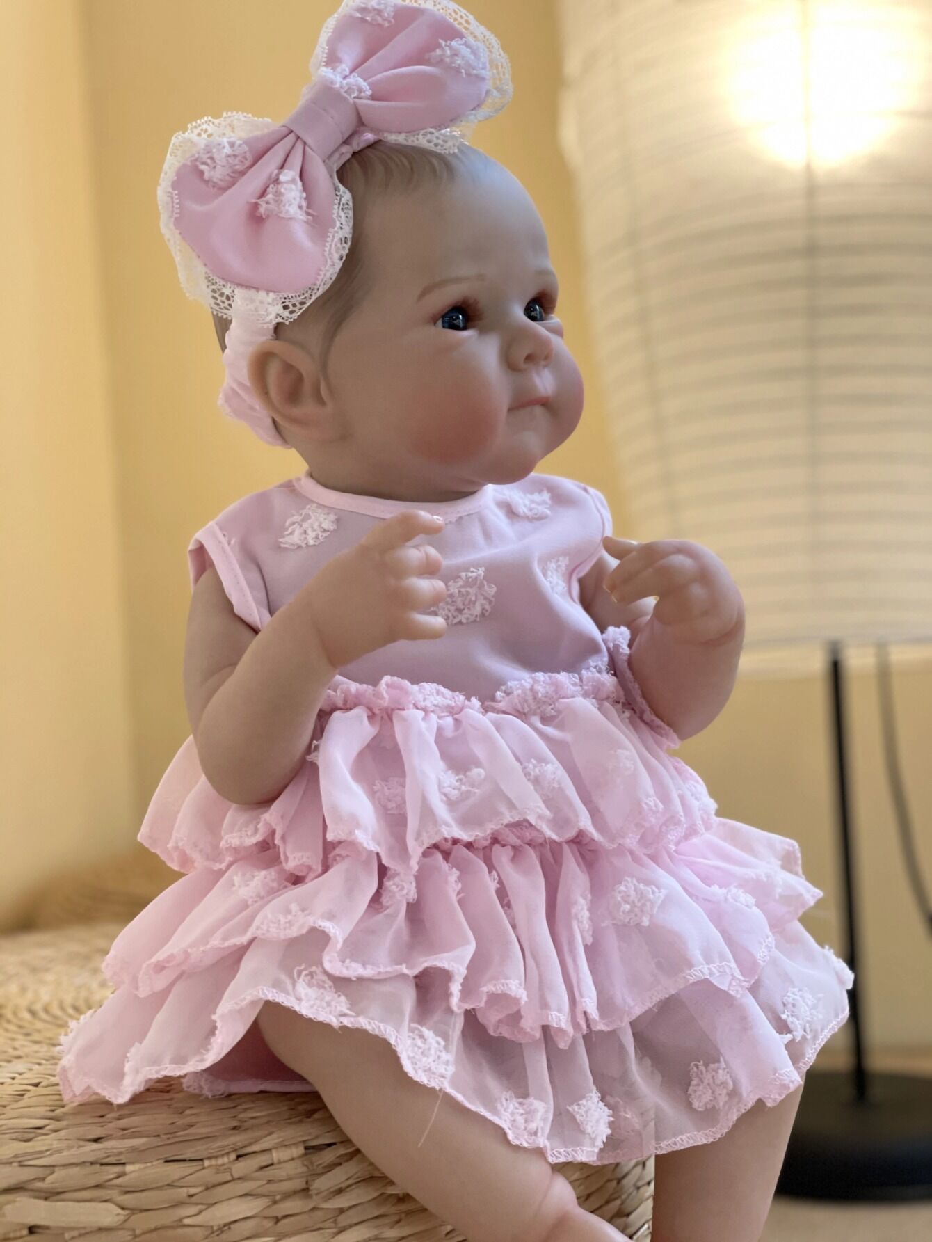 18-Inch Girls Bettie Full Silicone Vinyl Reborn Doll: Lifelike Painted Soft Skin Bebe for Children's Gift - Image 3