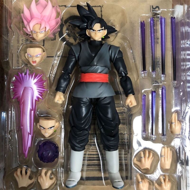 Dragon Ball Super Saiyan Black Goku & Zamasu Action Figure Set - Image 5