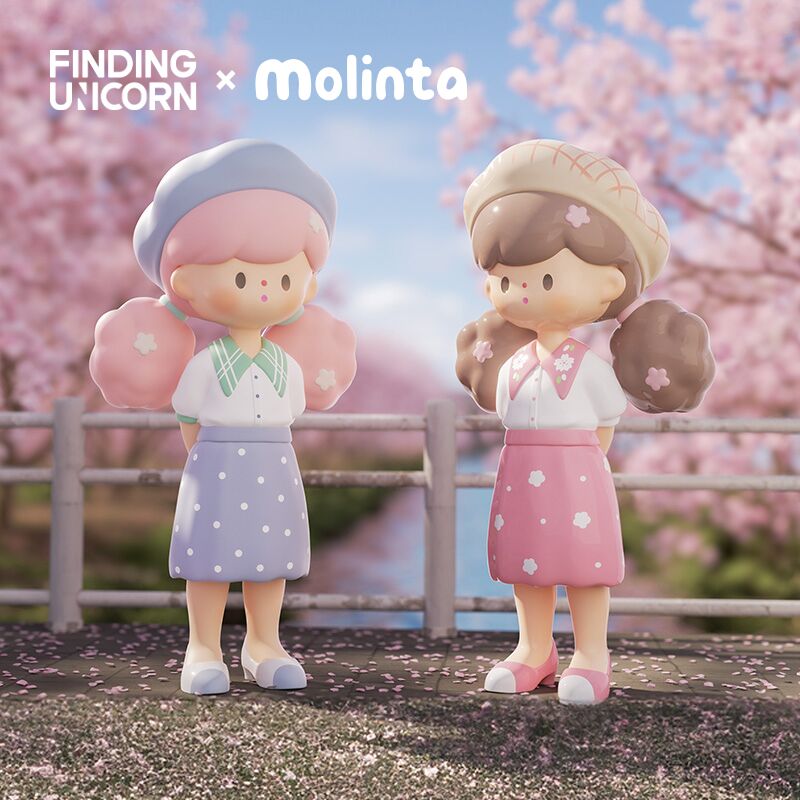 Enchanted Discoveries: Finding Unicorn Molinta Spring City Wandering Series Blind Box