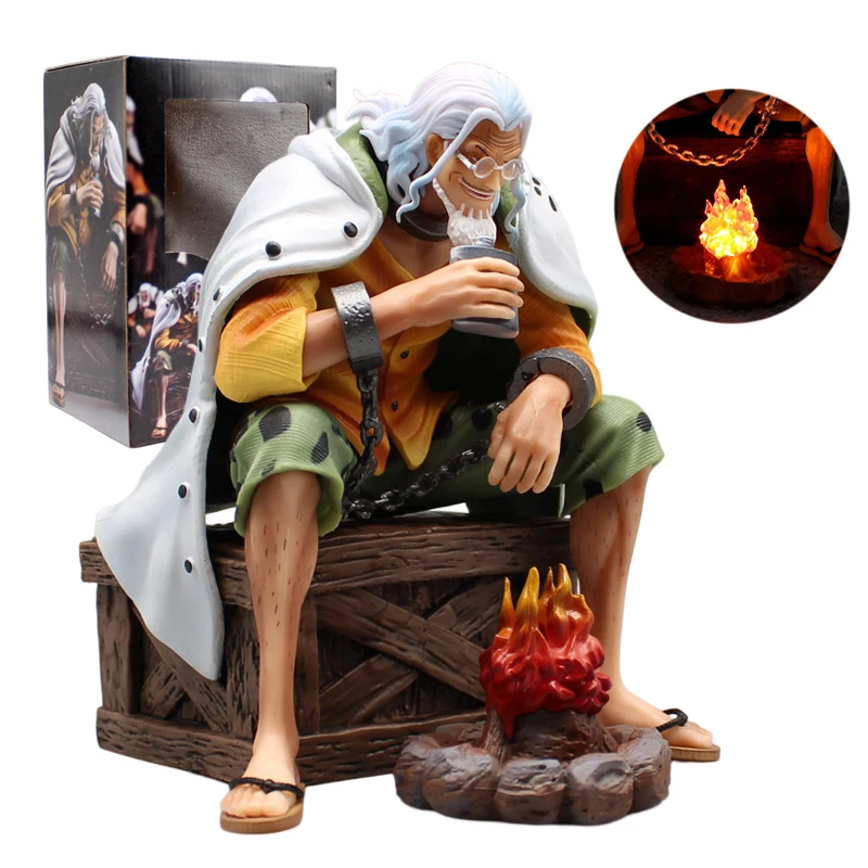 Silvers Rayleigh 16cm GK Anime Figure – One Piece Collectible Statue