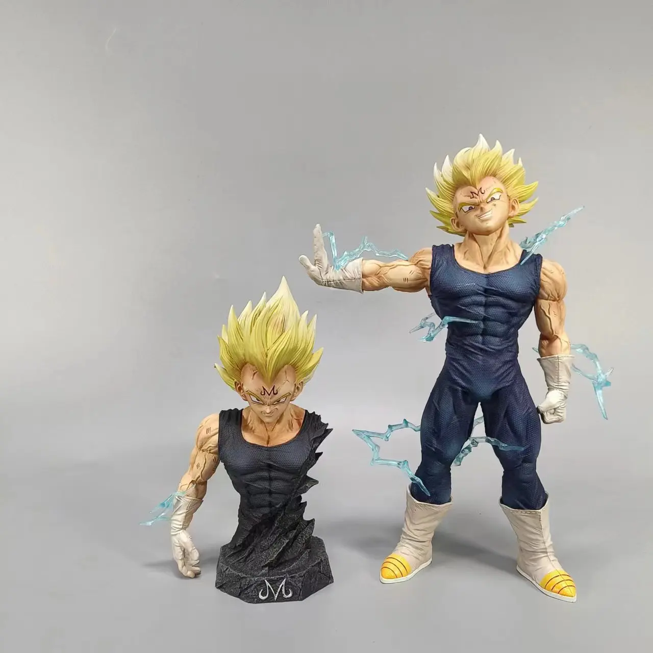 Majin Vegeta Action Figure – 26cm Dragon Ball Z Replaceable Head Collectible Statue - Image 2