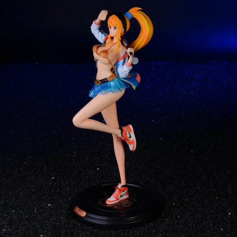 Trendy Nami Action Figure – 33cm One Piece Baseball Cap Statue - Image 2
