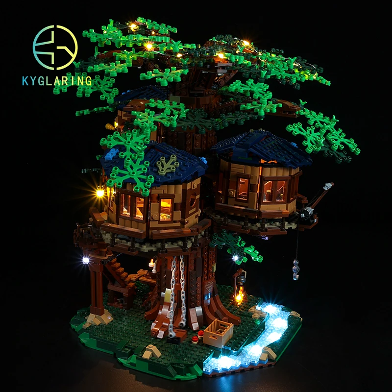 Kyglaring LED Lighting Set for 21318 Ideas Tree House - Standard Version DIY Blocks Building - Image 2