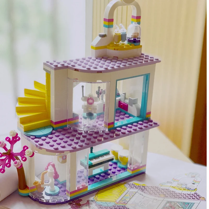 Building Blocks Set Heartlake City Shopping Mall Friends - Image 3