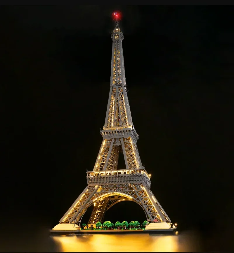 LED Light Kit for the 10307 Eiffel Tower Building Blocks Set - Image 3