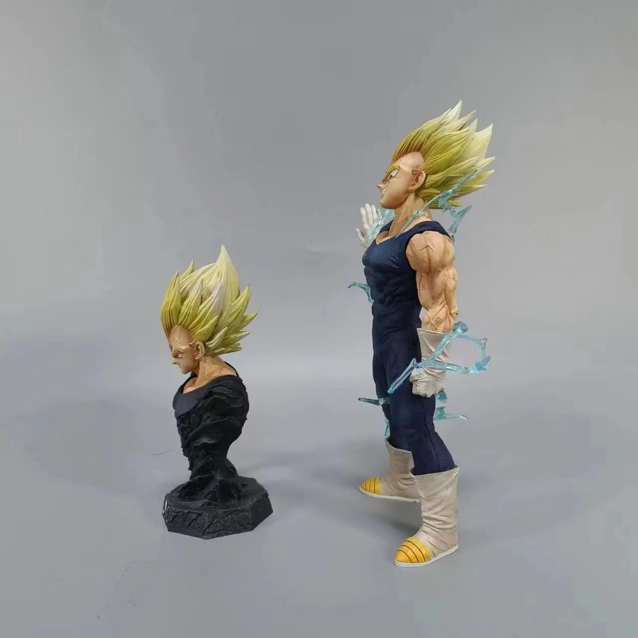 Majin Vegeta Action Figure – 26cm Dragon Ball Z Replaceable Head Collectible Statue - Image 5