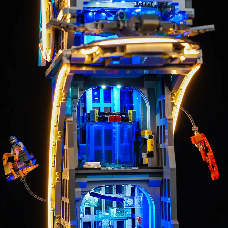 Avengers Tower Building Blocks – Includes Lighting Accessories Only - Image 4