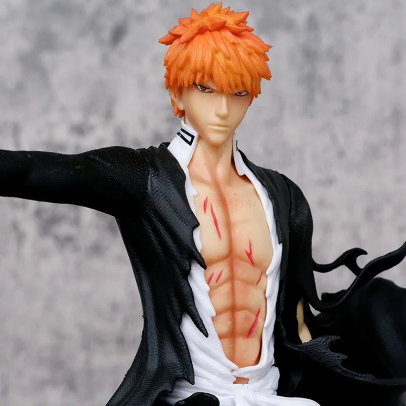 Bleach Thousand Year Blood War: Kurosaki Ichigo Bankai 31cm GK Anime Figure - Image 3