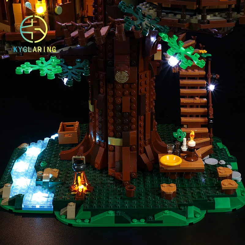 Kyglaring LED Lighting Set for 21318 Ideas Tree House - Standard Version DIY Blocks Building - Image 5