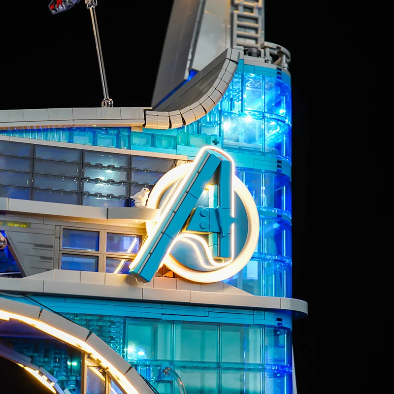 Avengers Tower Building Blocks – Includes Lighting Accessories Only - Image 5