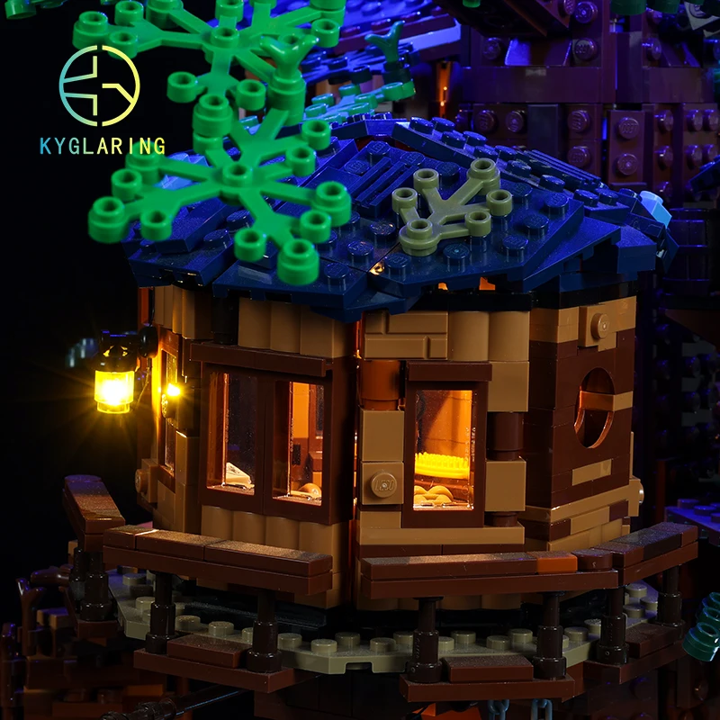 Kyglaring LED Lighting Set for 21318 Ideas Tree House - Standard Version DIY Blocks Building - Image 6