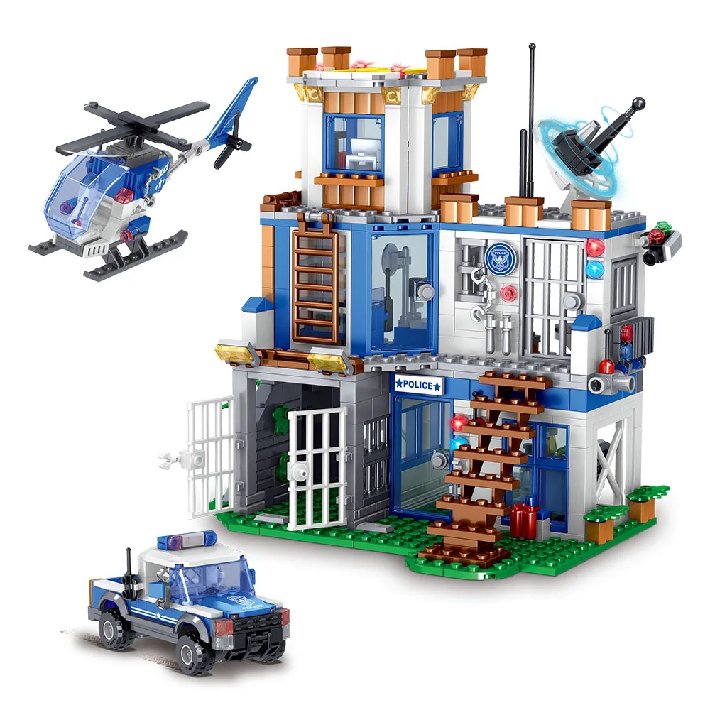City Oceans Fire Station Blocks: Ultimate Rescue Mission Set - Image 2