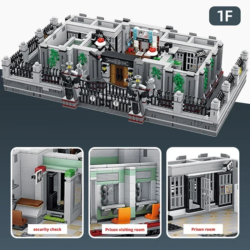 LEGO Technic City Arkham Asylum Breakout Building Blocks Set - Image 2