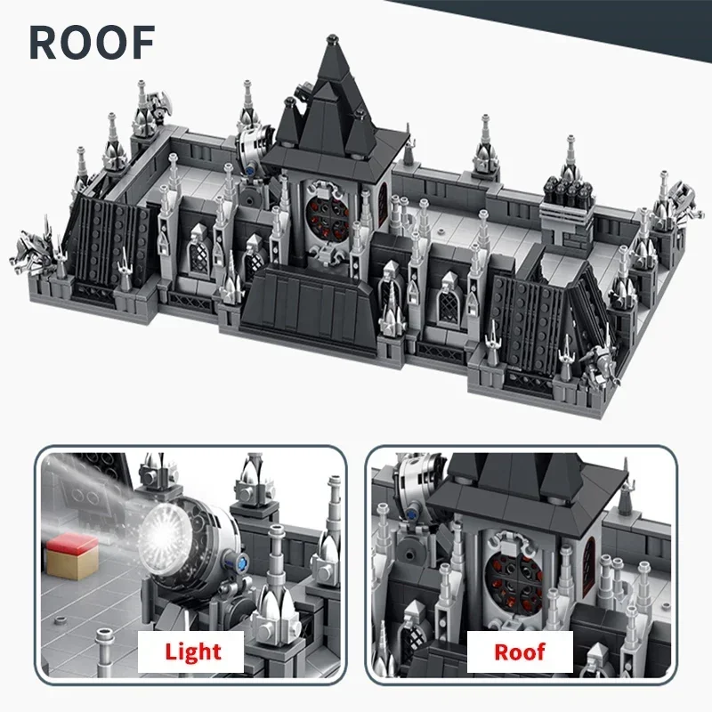 LEGO Technic City Arkham Asylum Breakout Building Blocks Set - Image 4