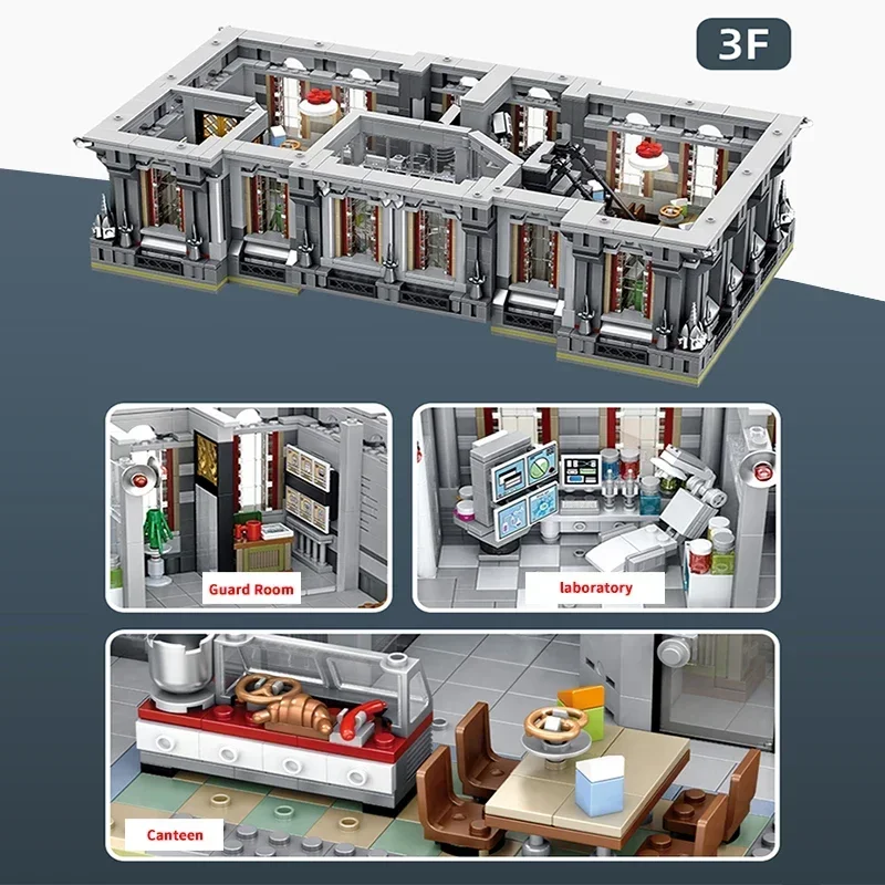 LEGO Technic City Arkham Asylum Breakout Building Blocks Set - Image 5