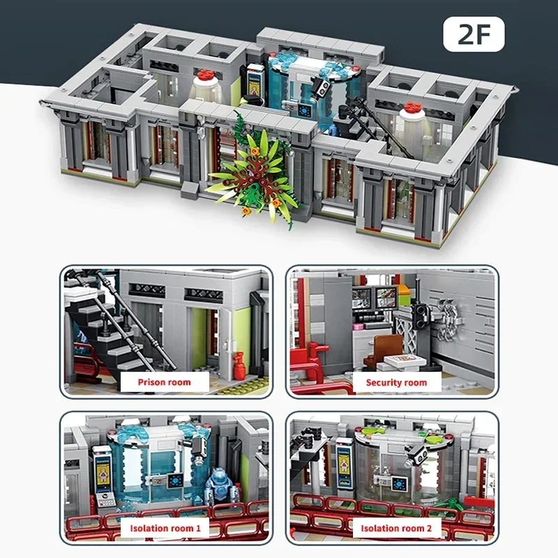 LEGO Technic City Arkham Asylum Breakout Building Blocks Set - Image 6