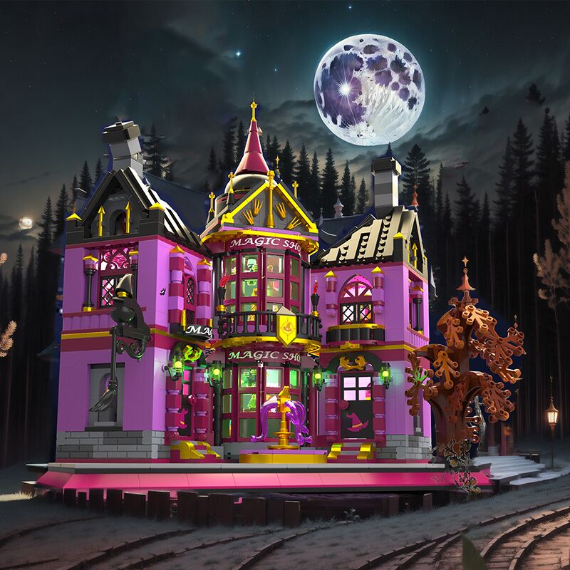 Halloween Magic Shop Castle Building Set - Image 5