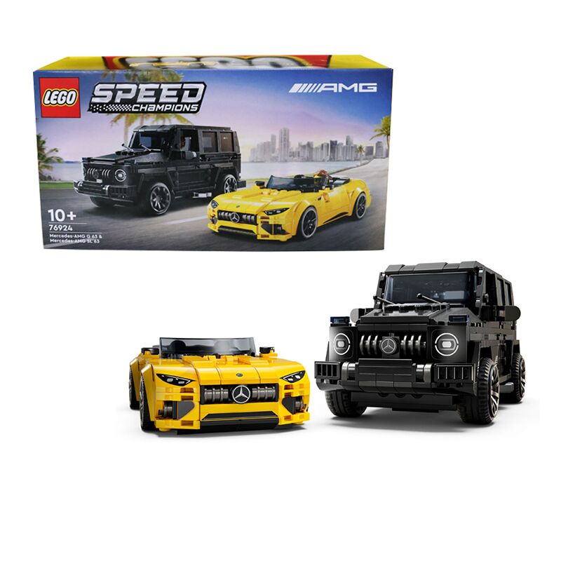 LEGO Speed Champions 76924 – Mercedes-AMG G 63 & Mercedes-AMG SL 63 Double Pack