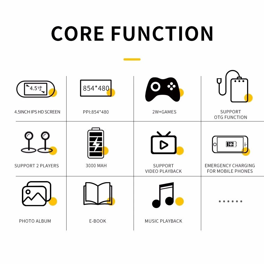 Salange Mini Handheld Game Console - Image 2