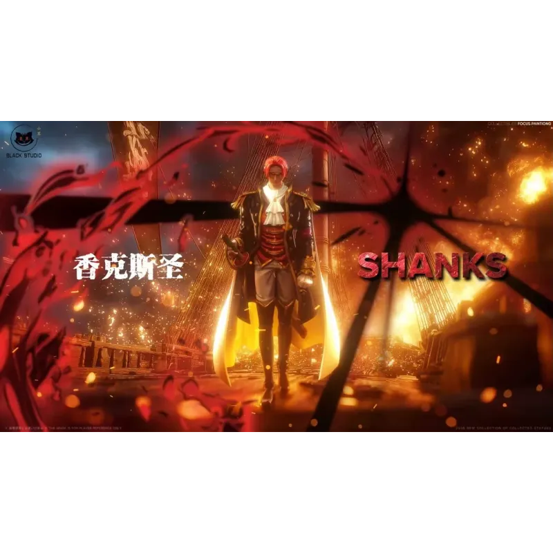 Black Studio “Shanks” Resin Statue – Ultra Limited Anime - Image 5