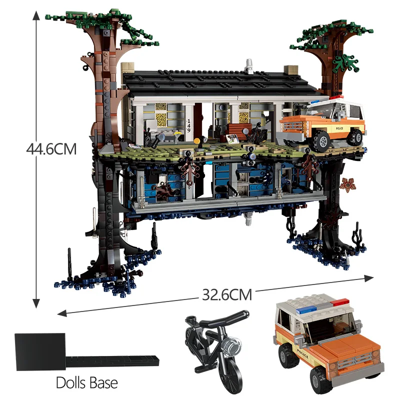 2499PCS Stranger Things The Upside Down Building Blocks Model - Image 7