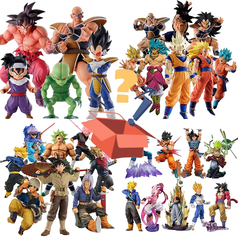 Anime Dragon Ball Figure Blind Box: Surprise Mystery Box with Super Saiyan Goku, Vegeta, and Cell - Image 7