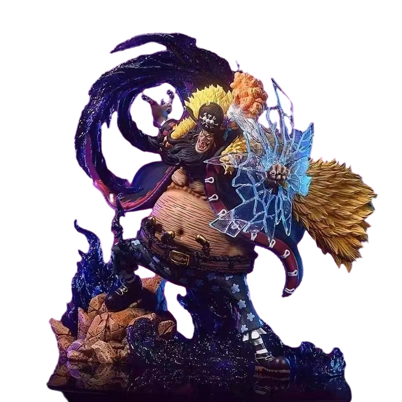 22cm One Piece Anime Figure Blackbeard Action Figure Blackbeard Marshall D Teach - Image 2